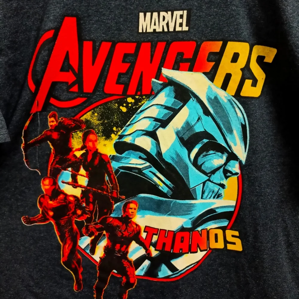 MARVELS AVENGERS END GAME Vintage graphic t-shirt - Picture 3 of 5
